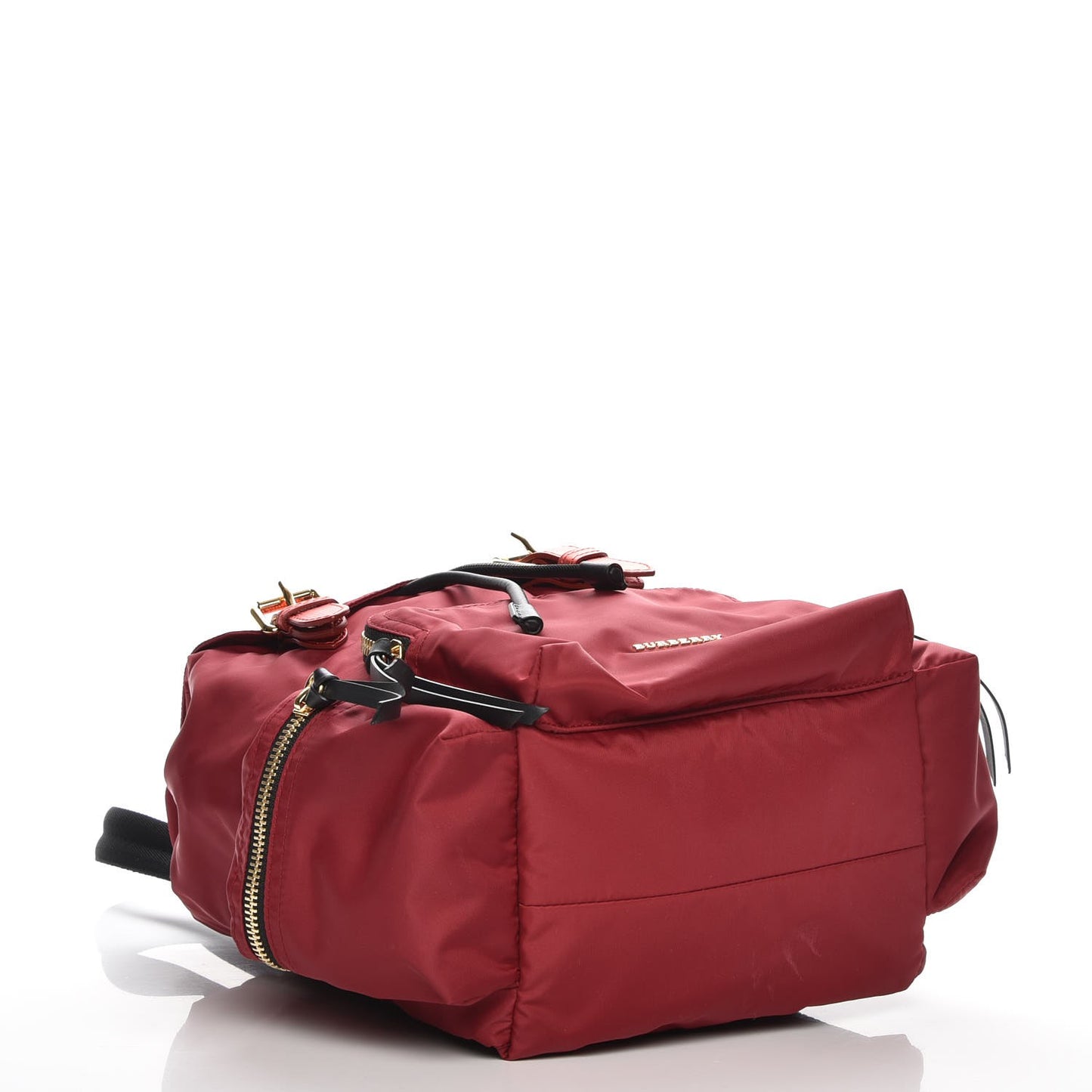 Nylon Medium Rucksack Backpack Crimson