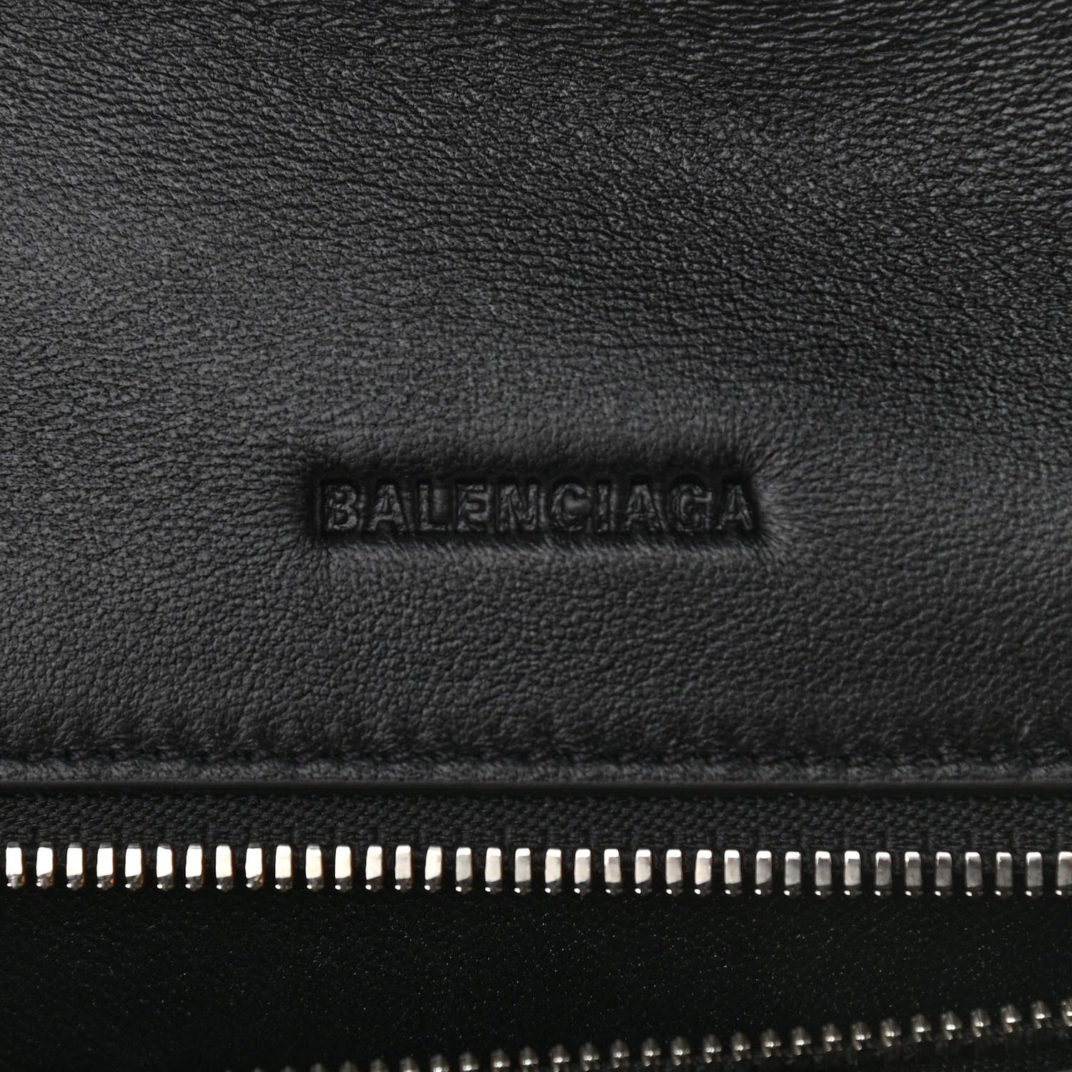 Balenciaga Faux Calfskin Fabric Small Sneakerhead Top Handle Bag Black White 6 of 10