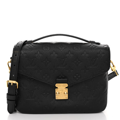 Louis Vuitton Empreinte Pochette Metis Black 1 of 10