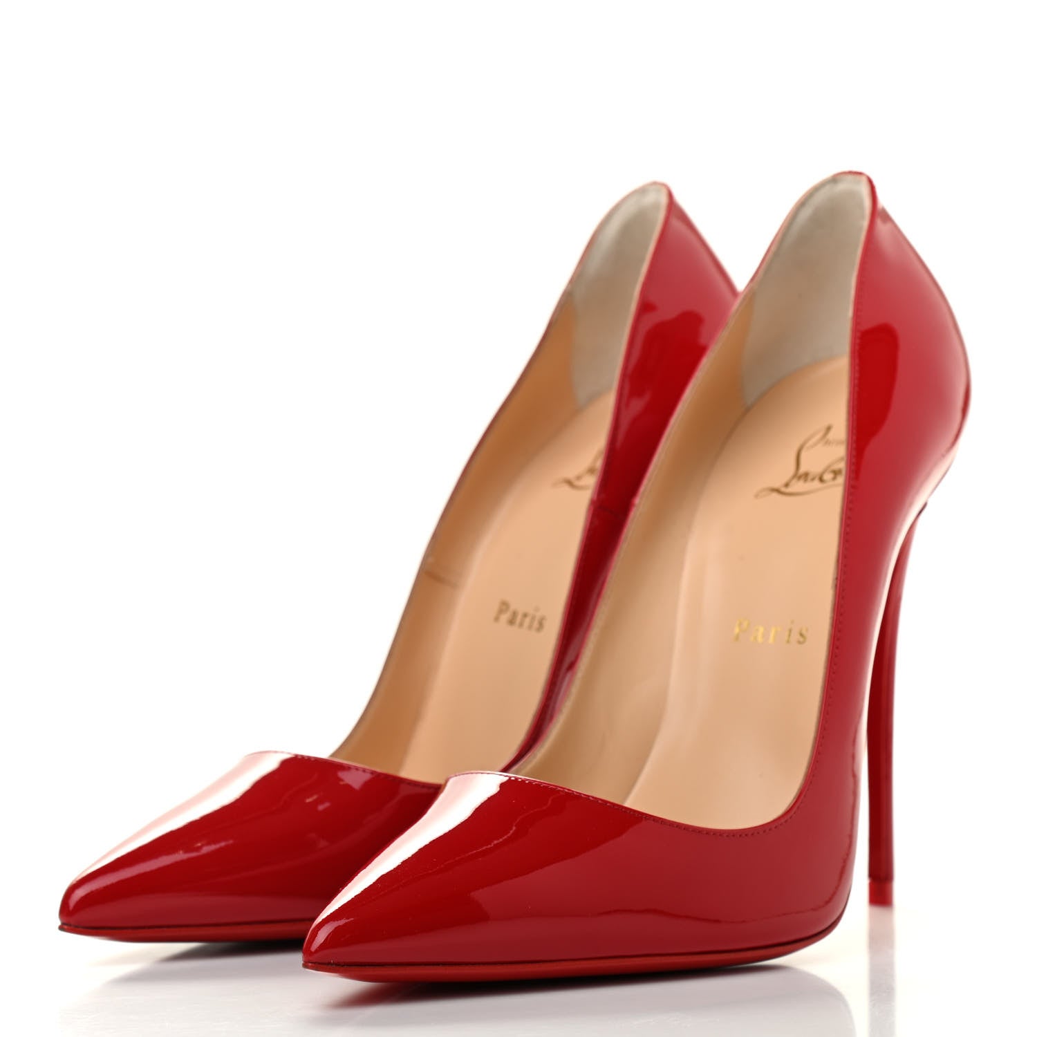 Christian Louboutin Patent So Kate 120 Pumps 38.5 Loubi 3 of 8