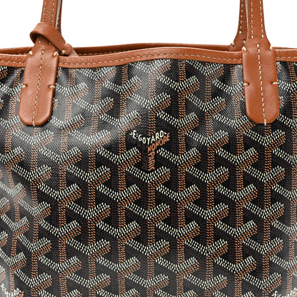 Goyard Goyardine Reversible Mini Anjou Black Gold 12 of 18