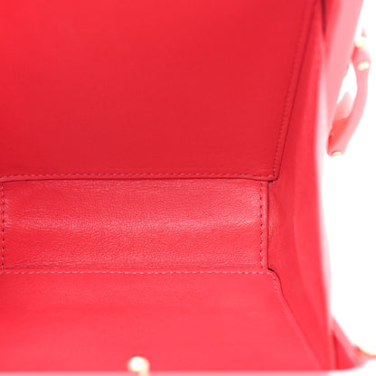 Chanel Plexiglass Lambskin Evening In The Air Mini Trolley Minaudiere Clutch Pink 5 of 11