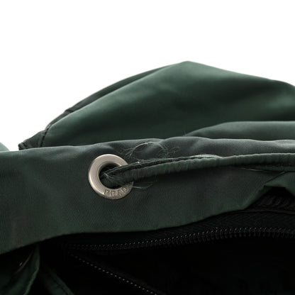 Prada Nylon Vela Backpack Green 7 of 14