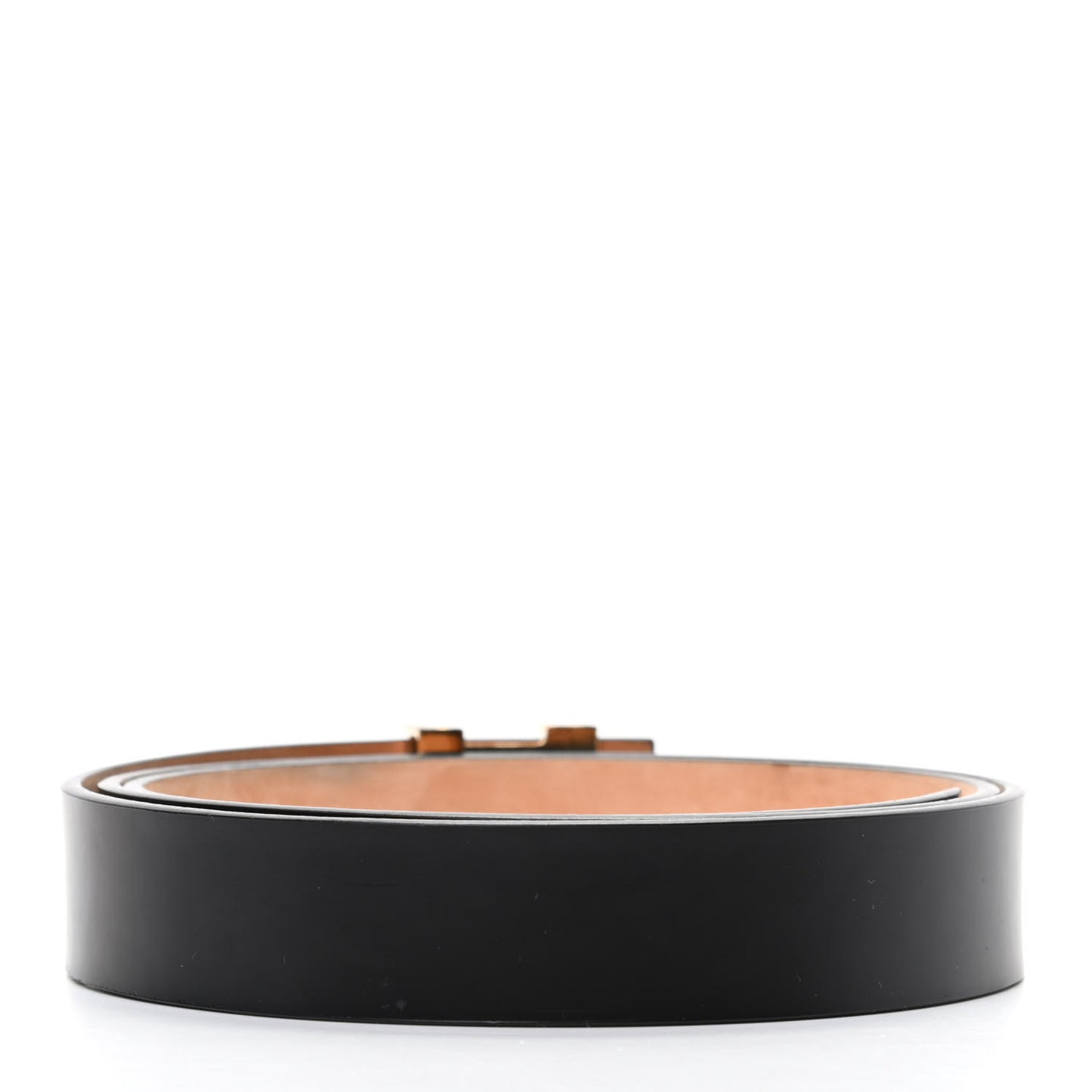 Calfskin 25mm LV Initiales Belt 110 44 Black