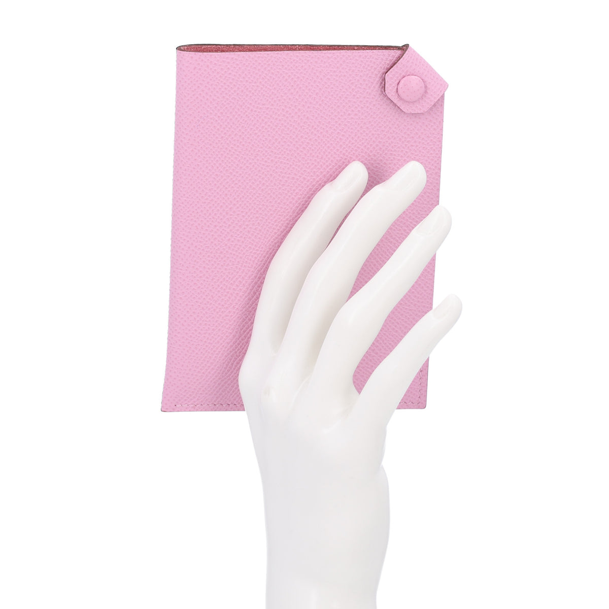 Hermes Epsom Tarmac PM Passport Holder Mauve Sylvestre 2 of 7
