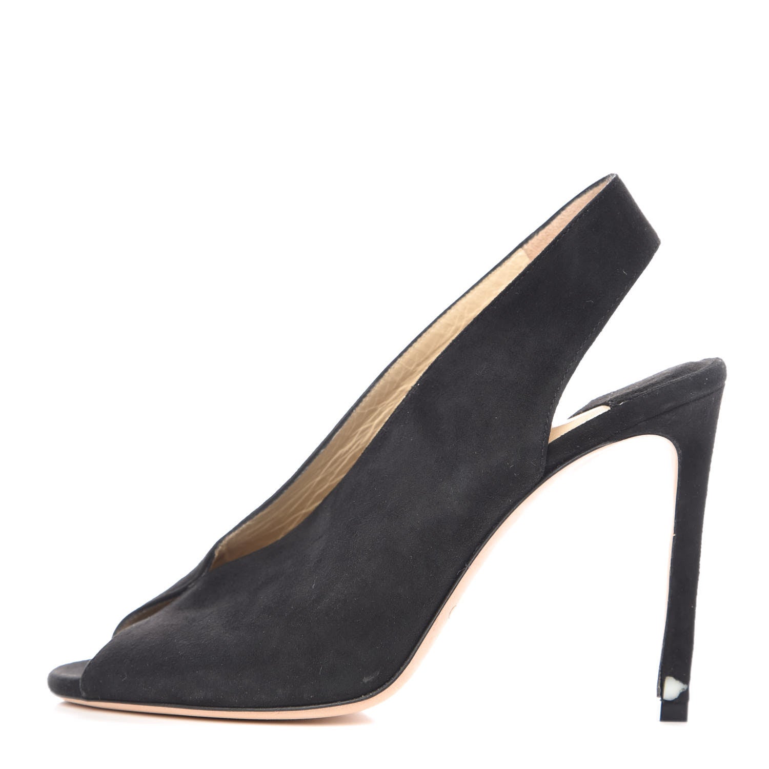 Jimmy Choo Suede Shar 100 Pumps 36 Black 1 of 11