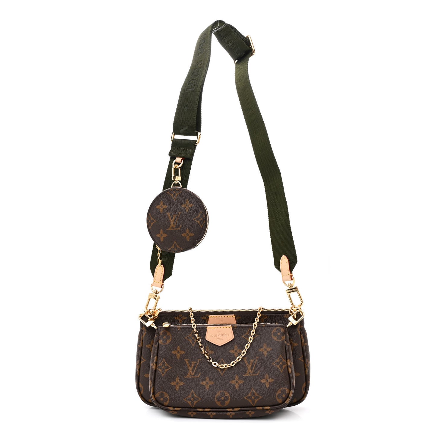 Monogram Multi Pochette Accessories Kaki
