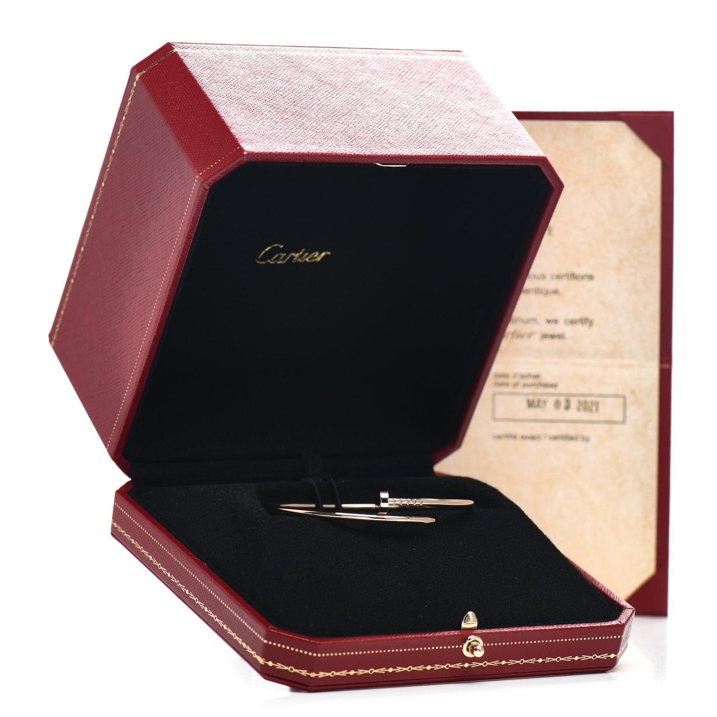 18K Pink Gold Small Juste Un Clou Bracelet 17