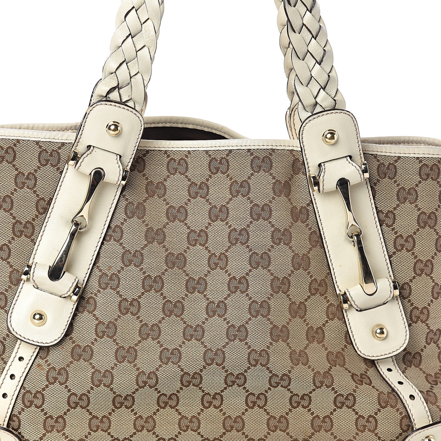 Gucci Monogram Small Pelham Shoulder Bag Off White 6 of 8