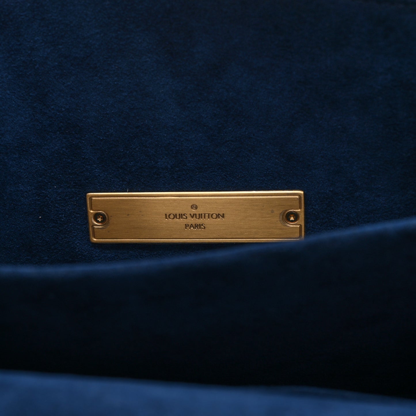 Denim Monogram Jacquard Dauphine Mini Bleu