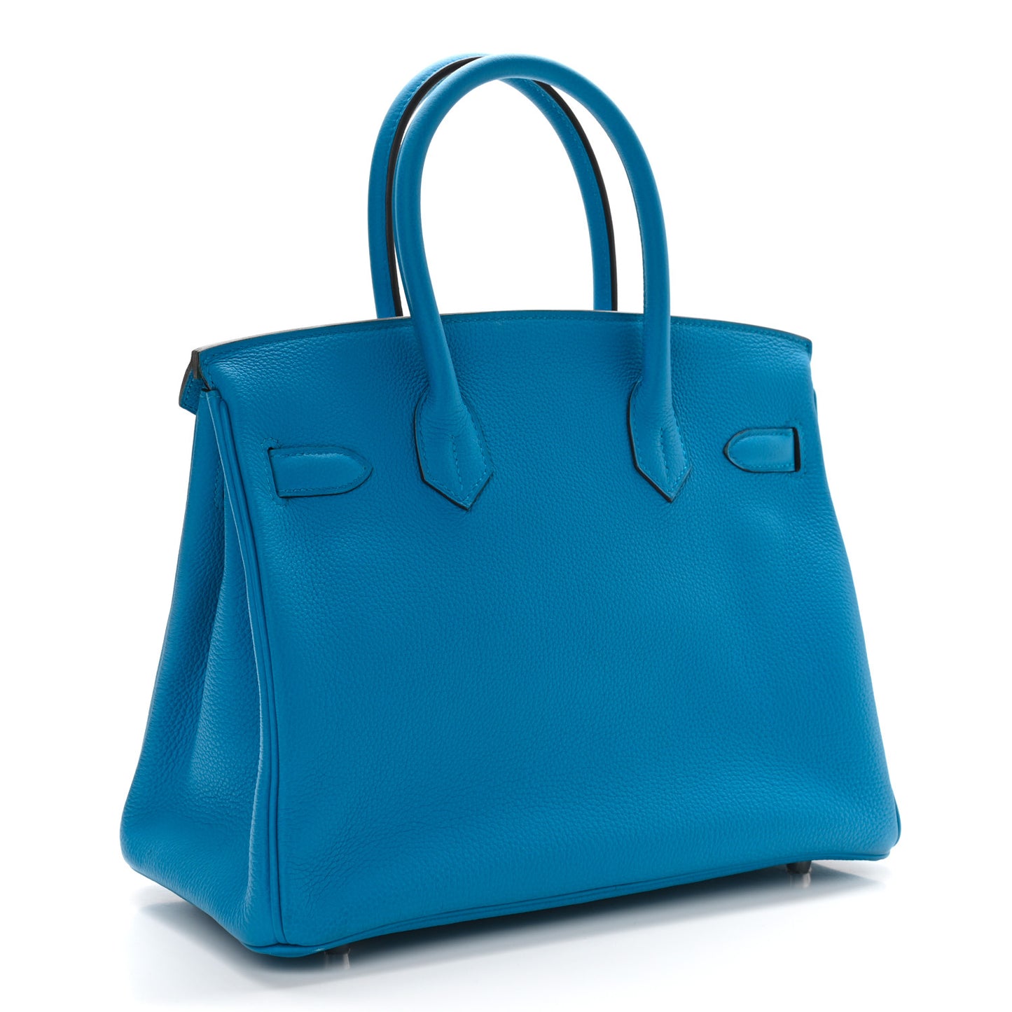 Togo Verso Birkin 30 Bleu Zanzibar Malachite