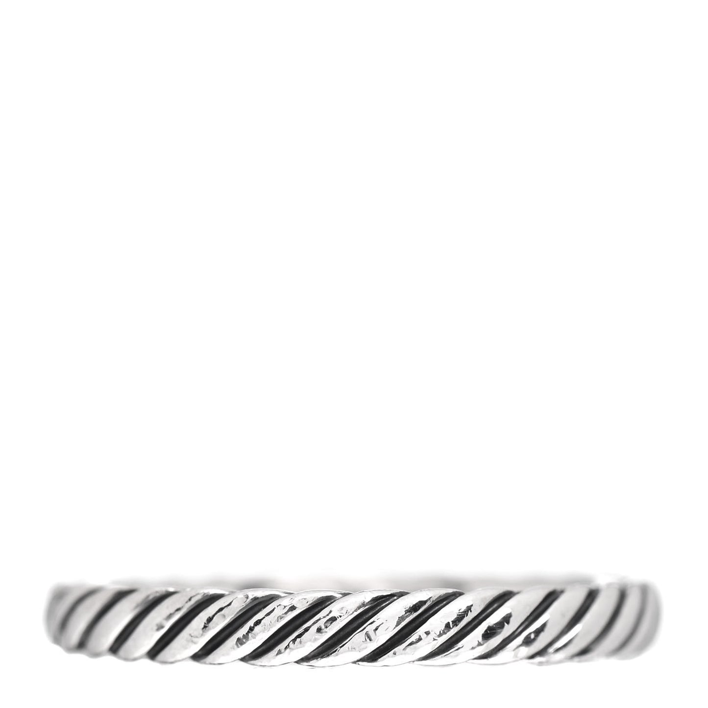 Sterling Silver Cable Classics Band Ring 52 6