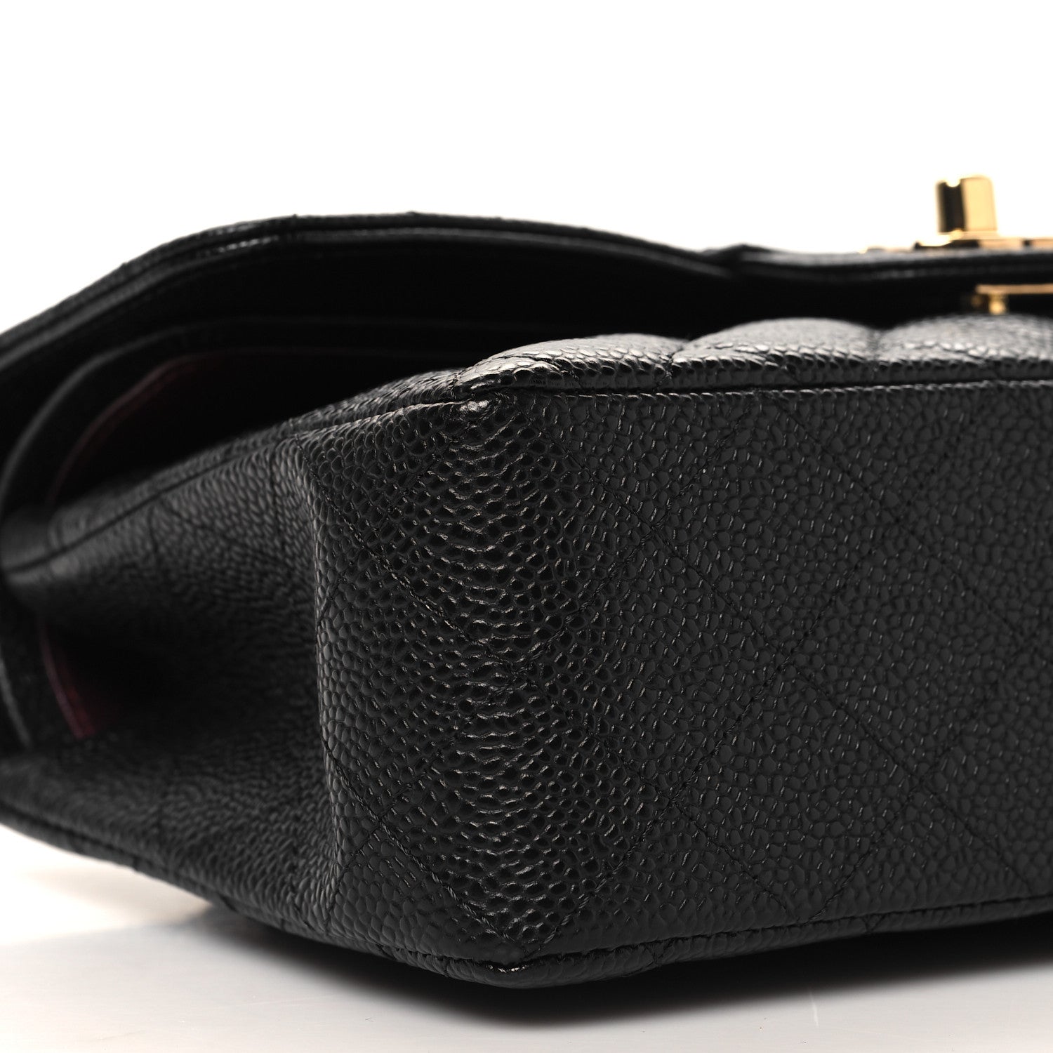 Chanel Caviar Quilted Small Double Flap Black 8 of 10