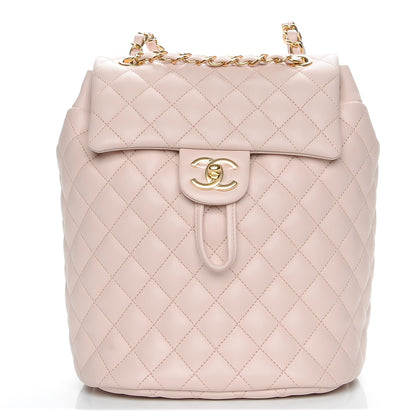 Chanel Calfskin Quilted Small Urban Spirit Backpack Beige 1 of 8