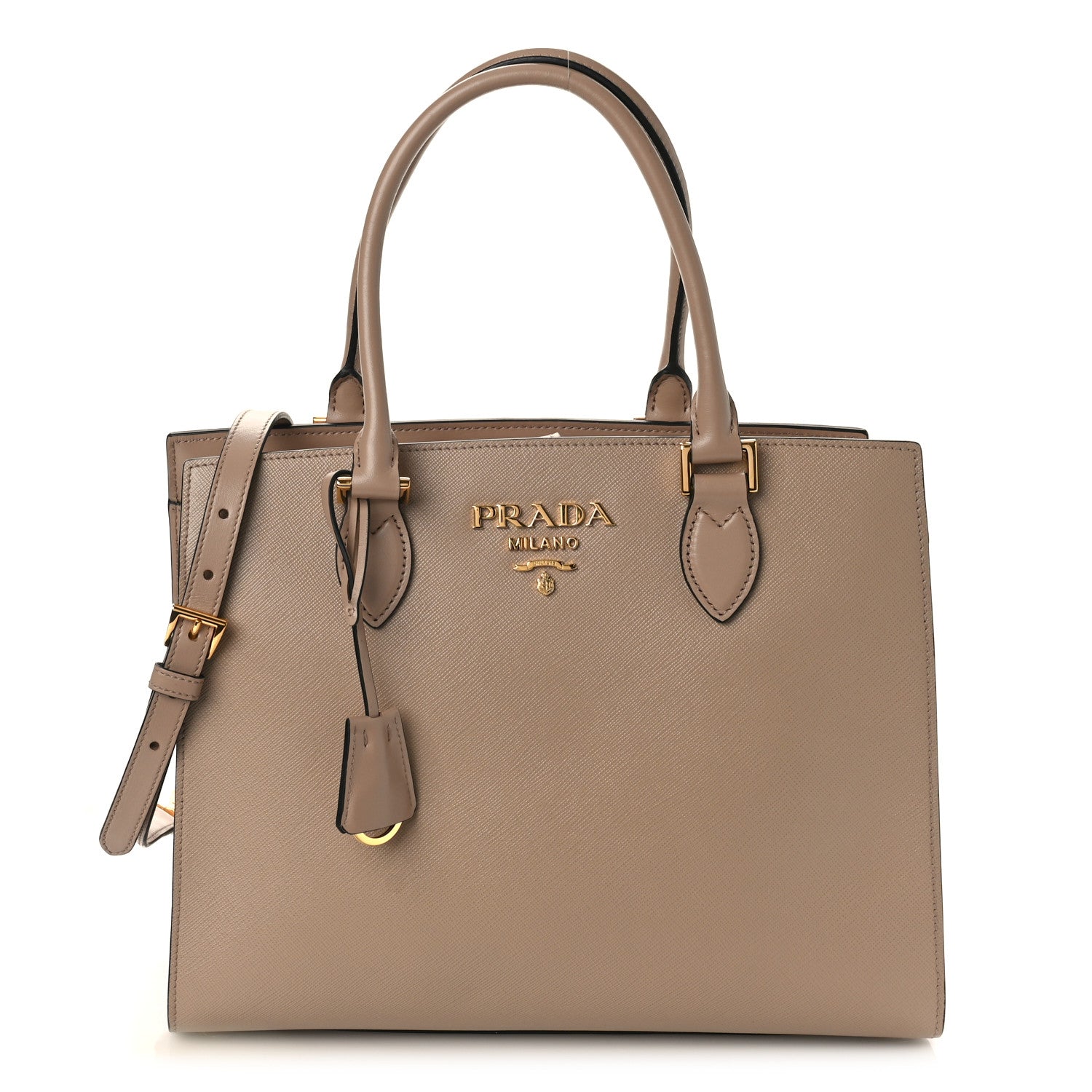 Prada Saffiano Soft Calfskin Tote Cammeo 1 of 8