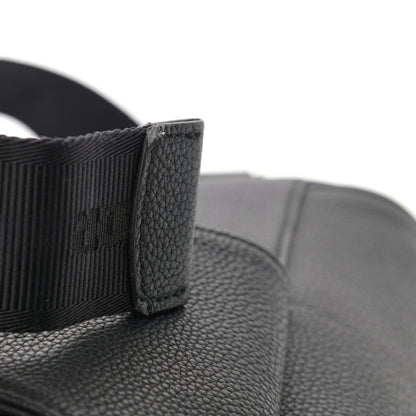 Christian Dior Grained Calfskin Kim Jones Saddle Bag Black 16 of 17