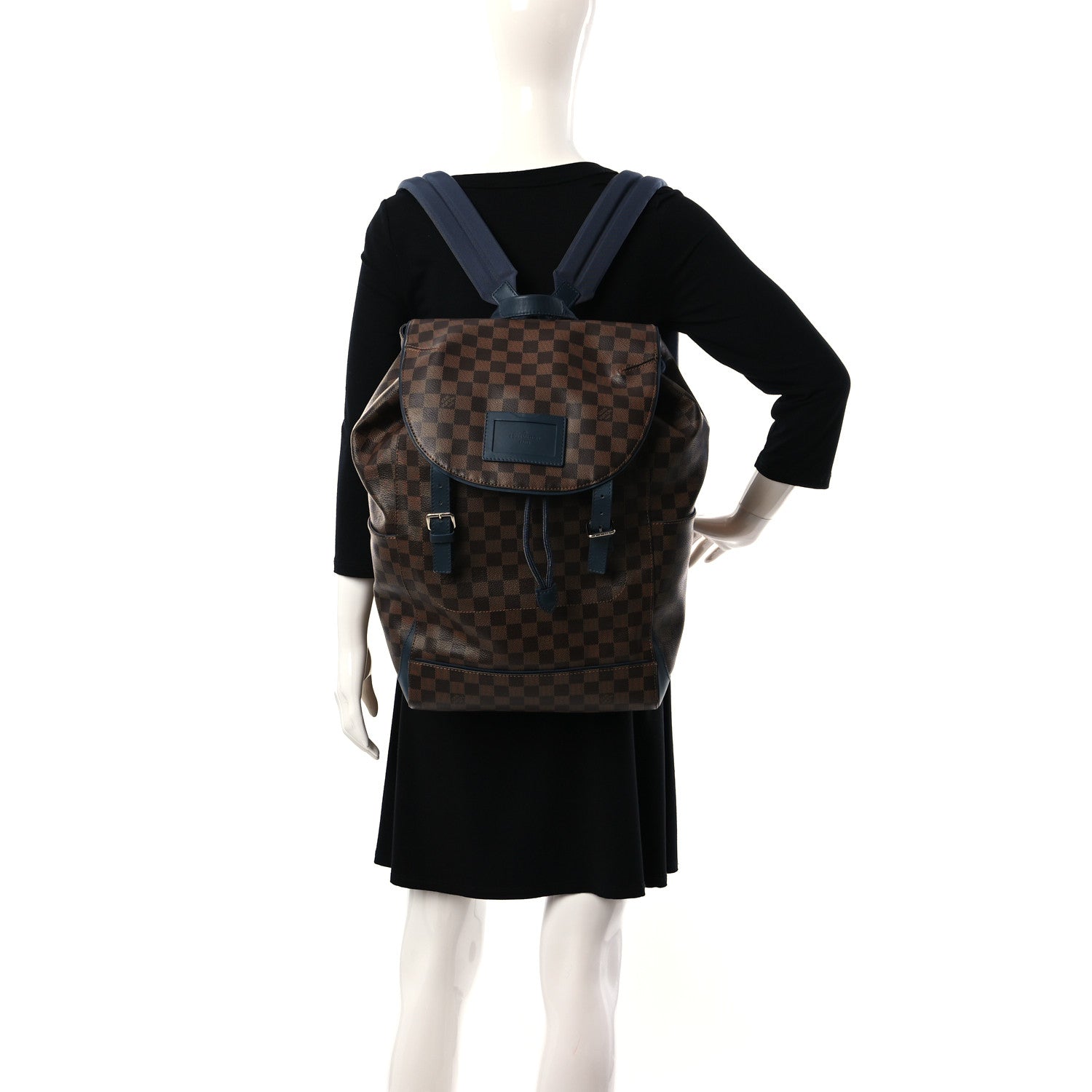 Louis Vuitton Damier Ebene Runner Backpack 2 of 12