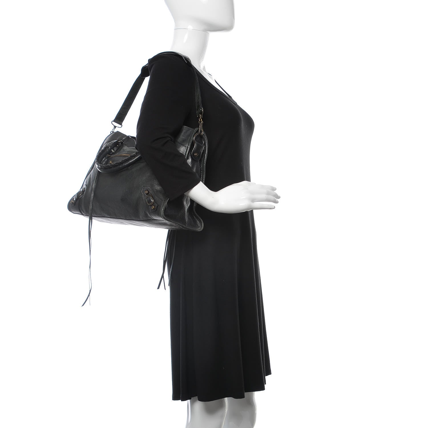 Balenciaga Agneau Classic Hardware City Black 2 of 16