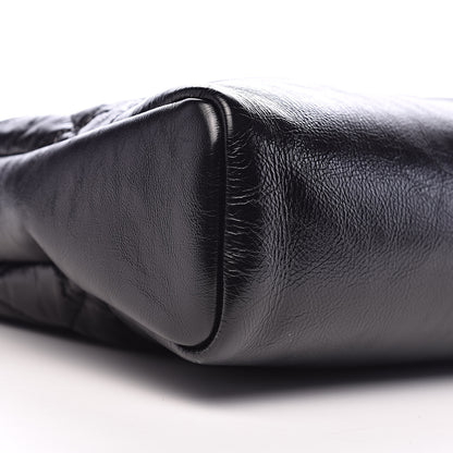 Chanel Aged Calfskin Quilted Large 31 Shopping Bag Black 8 of 10