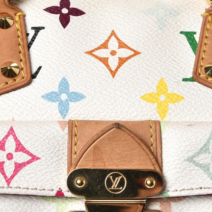 Louis Vuitton Monogram Multicolor Speedy 30 White 8 of 14