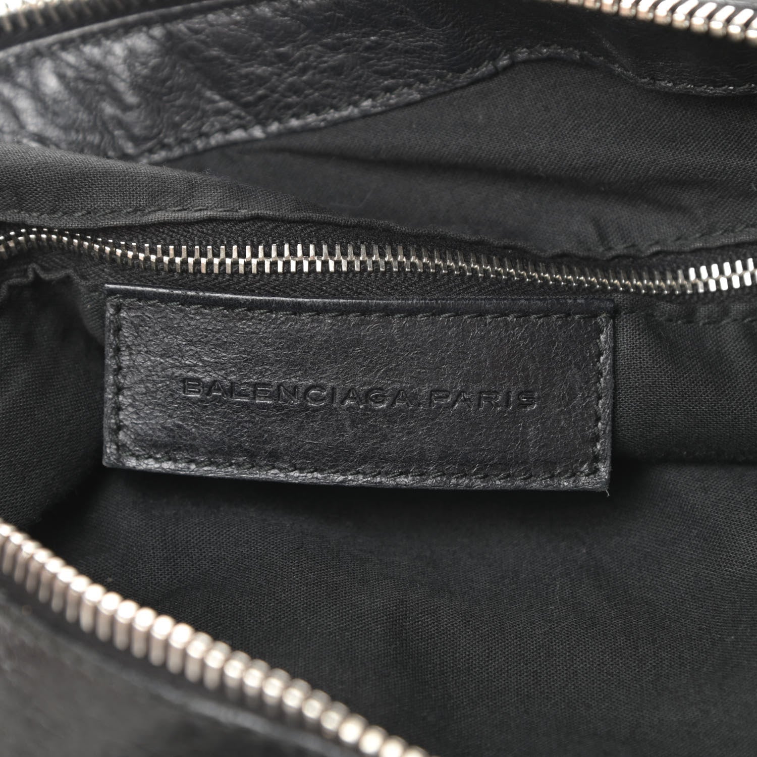 Balenciaga Agneau Giant 21 Silver Hardware Work Black 6 of 18