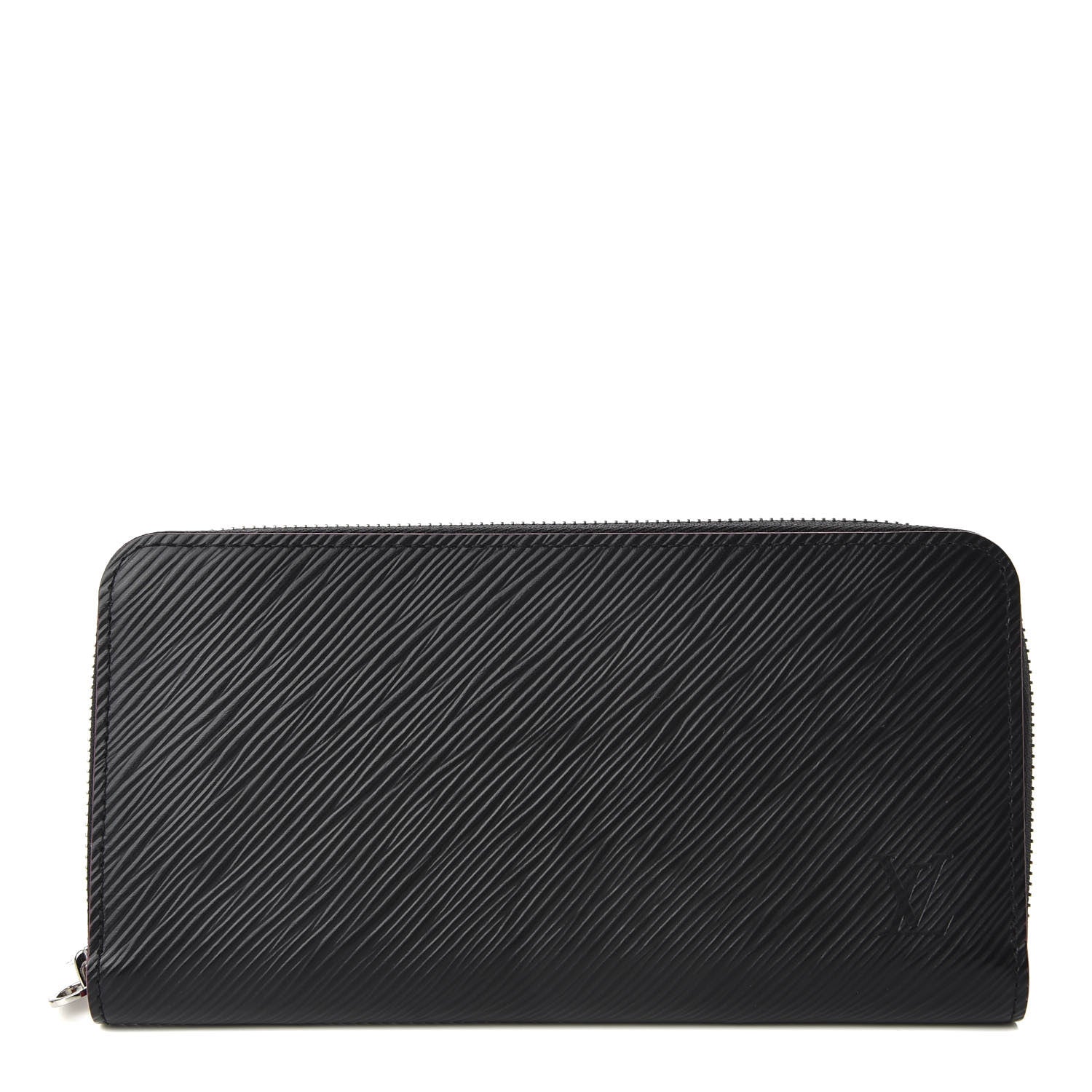 Louis Vuitton Epi Zippy Wallet Black Hot Pink 1 of 8