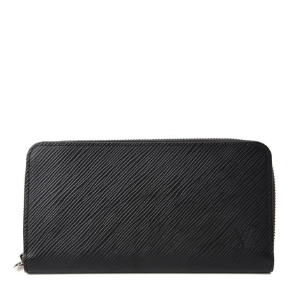 Louis Vuitton Epi Zippy Wallet Black Hot Pink 1 of 8