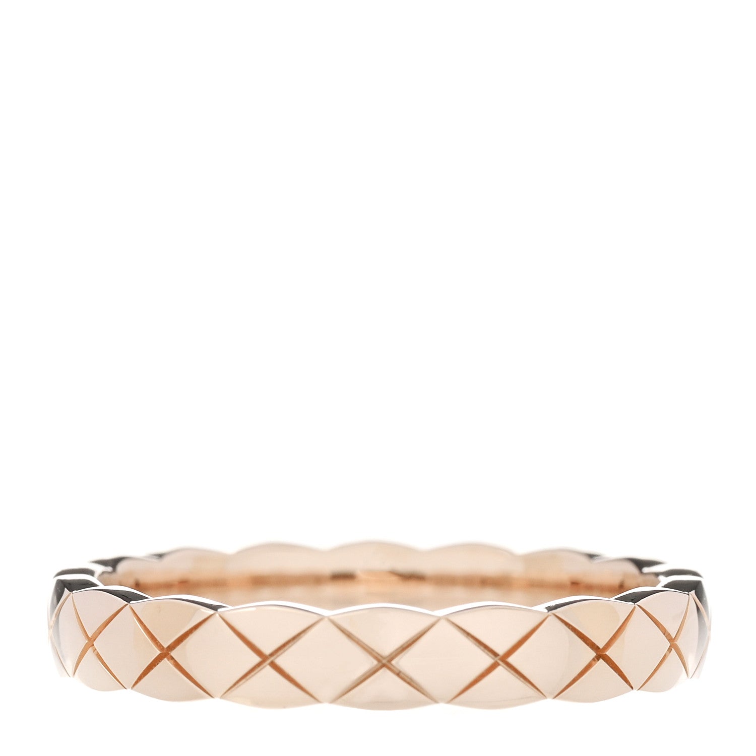 Chanel 18K Beige Gold Mini Coco Crush Ring 53 6.5 3 of 5
