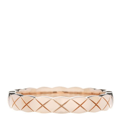 Chanel 18K Beige Gold Mini Coco Crush Ring 53 6.5 3 of 5