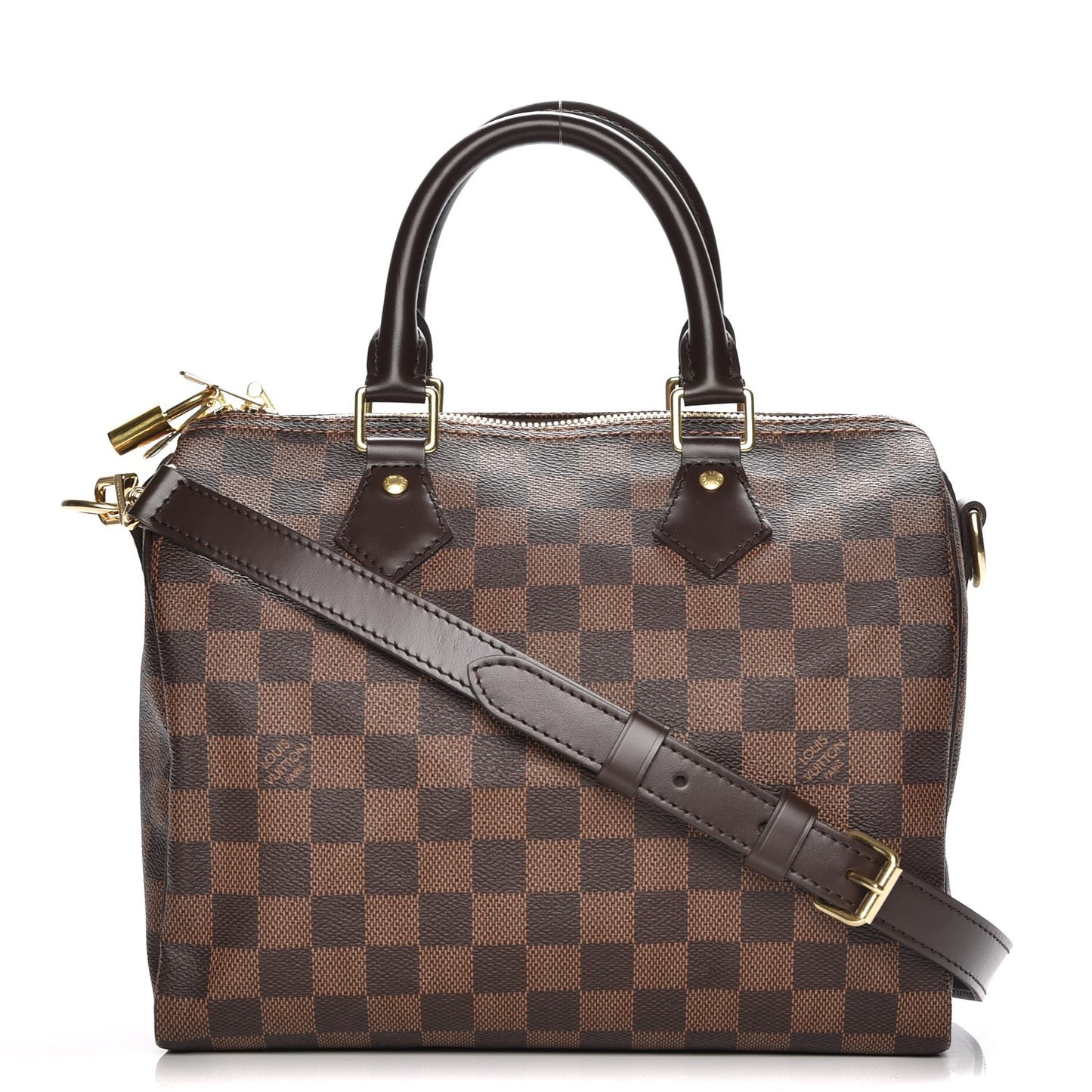 Damier Ebene Speedy Bandouliere 25