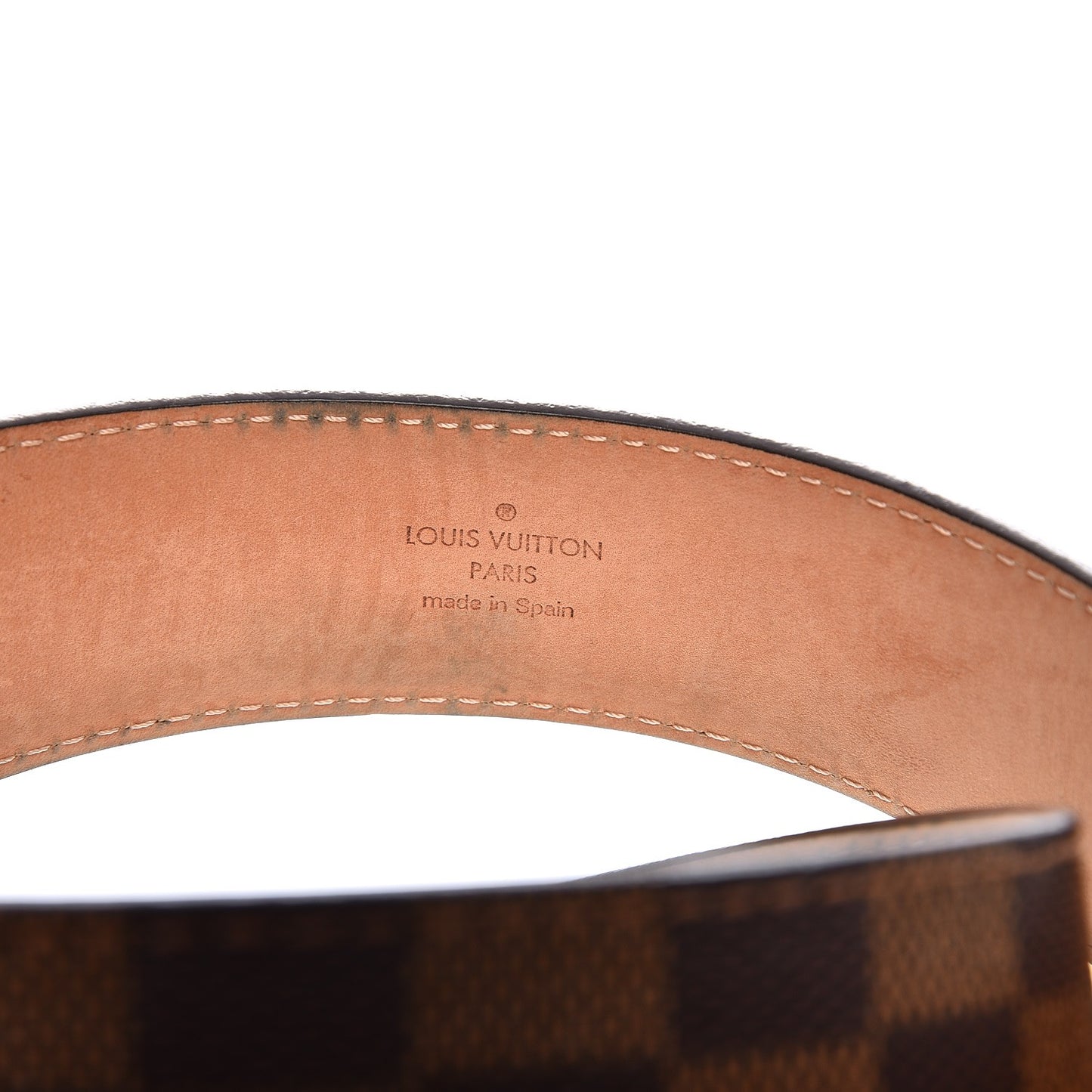 Damier Ebene Inventeur Belt 90 36