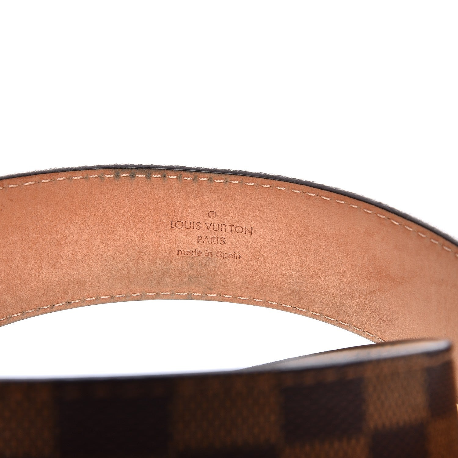 Louis Vuitton Damier Ebene Inventeur Belt 90 36 4 of 10