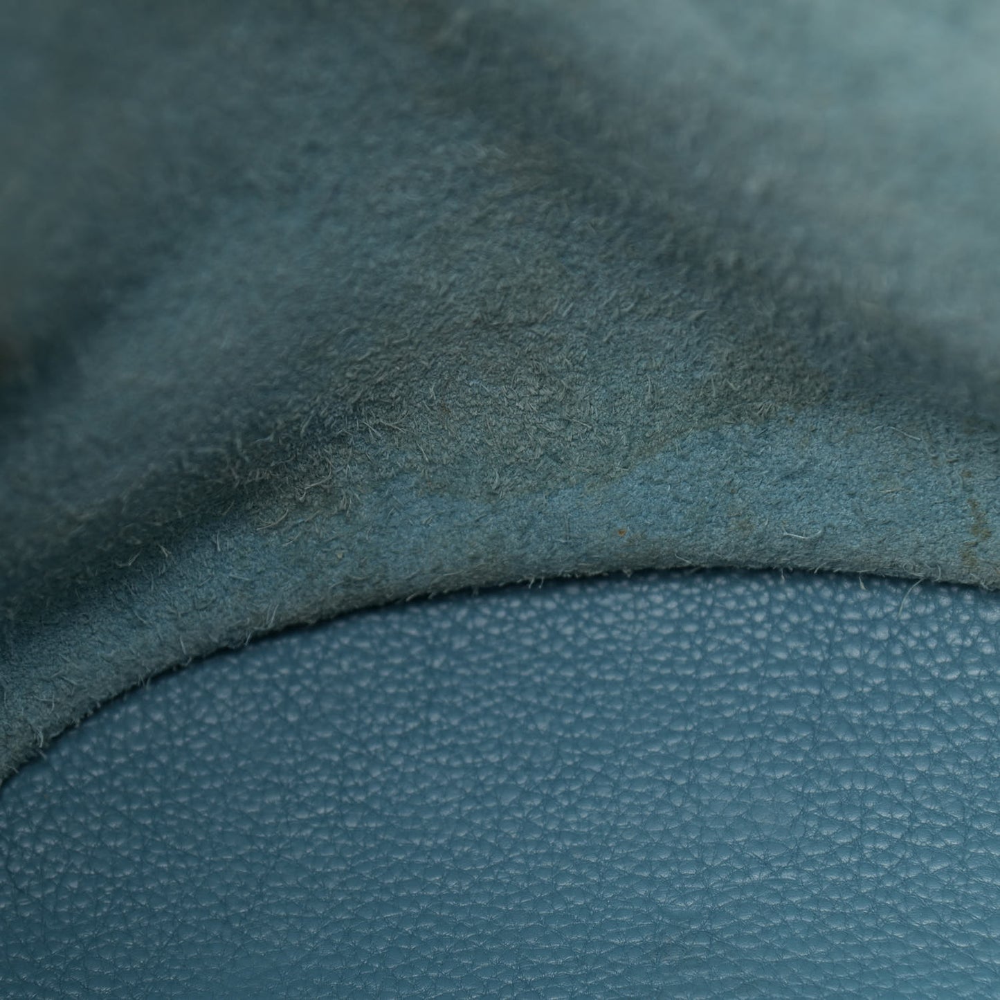 Taurillon Clemence Sherpa Backpack Blue Jean