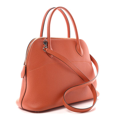 Hermes Taurillon Clemence Bolide 31 Orange 3 of 10