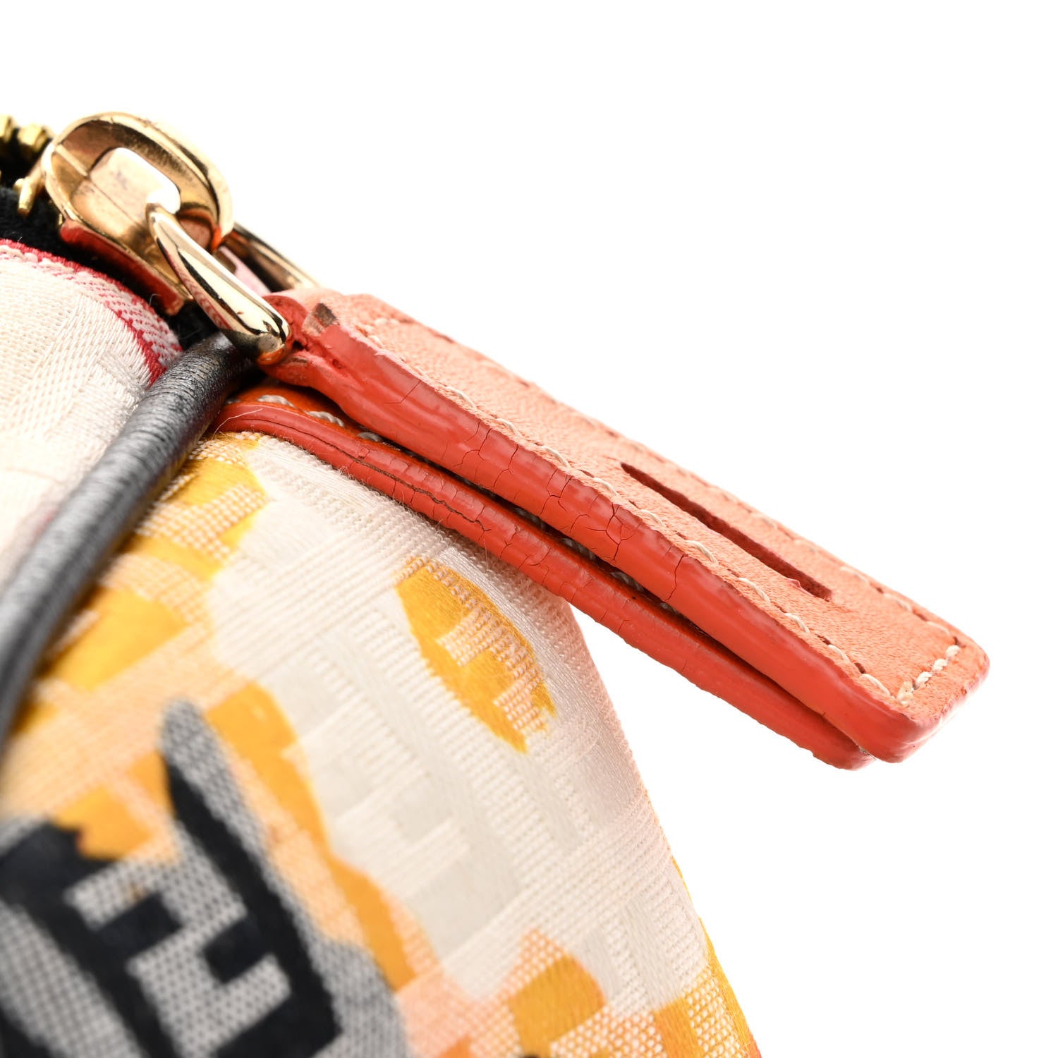 Fendi Zucchino Vitello Floral Forever Boston Beige Multicolor 12 of 12