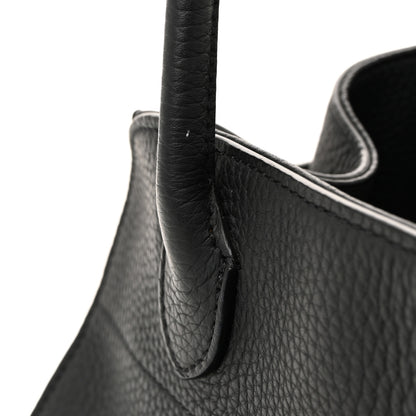 The Row Grained Calfskin Soft Margaux 10 Bag Black 12 of 12
