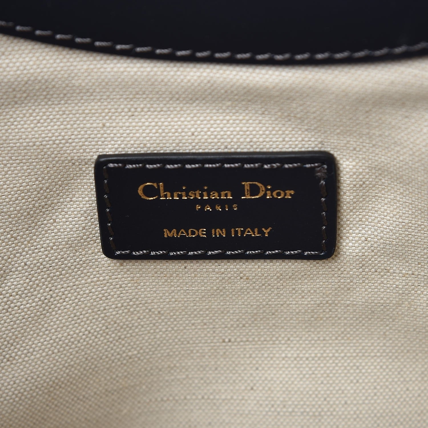 Christian Dior Oblique Fold Over Clutch Blue 9 of 9