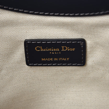 Christian Dior Oblique Fold Over Clutch Blue 9 of 9
