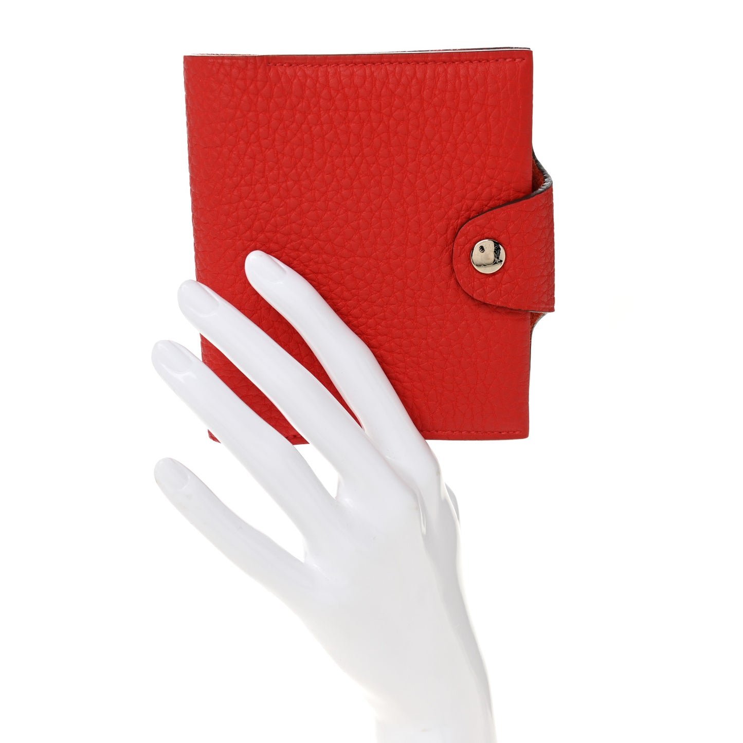 Taurillon Clemence Ulysse Mini Notebook Rouge De Coeur