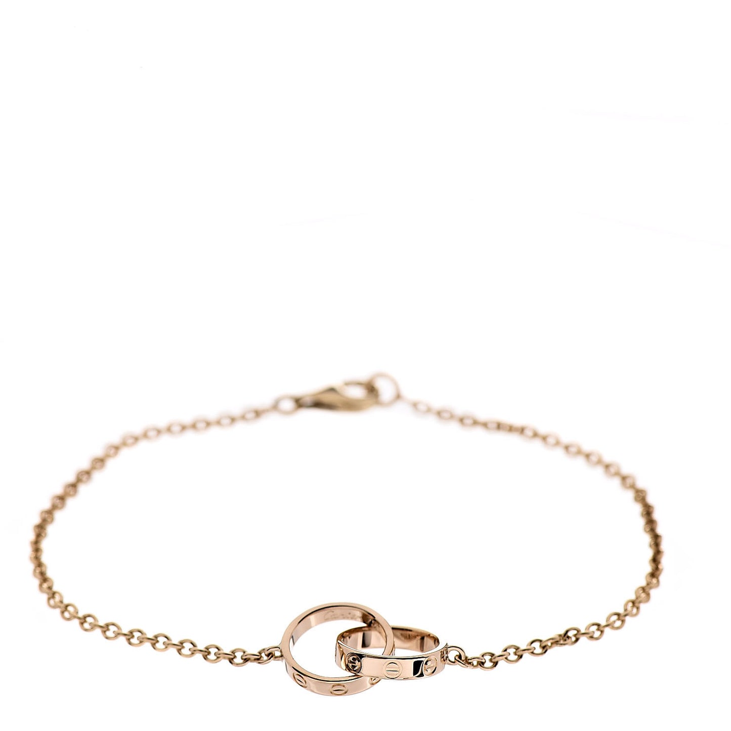 18K Yellow Gold Interlocking LOVE Bracelet