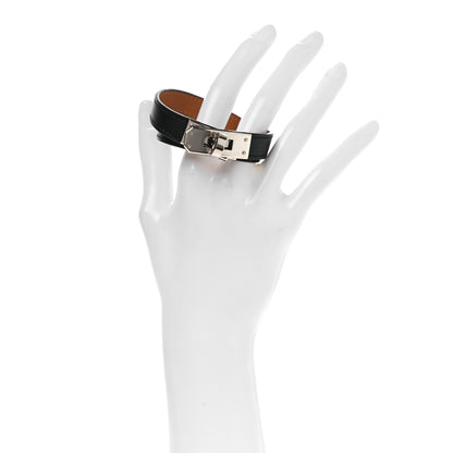 Hermes Swift Mini Kelly Double Tour Bracelet S  Black 2 of 8