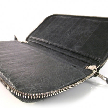 Balenciaga Agneau Compagnon Wallet GSH Anthracite 4 of 6