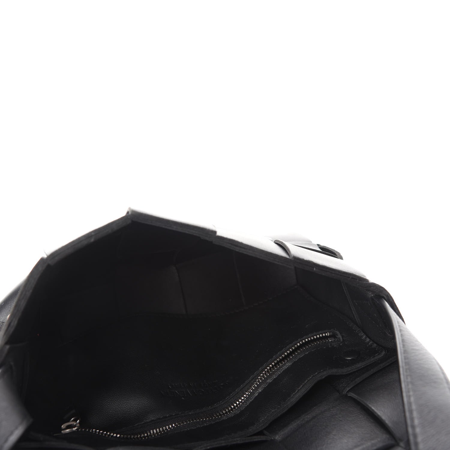 Bottega Veneta Lambskin Maxi Intrecciato Cassette Crossbody Bag Black 5 of 12