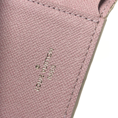 Louis Vuitton Damier Azur Victorine Wallet Rose Ballerine 8 of 9