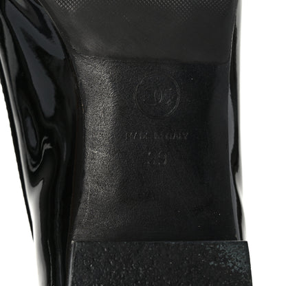 Chanel Patent Chain Loafers 39 Black 8 of 8