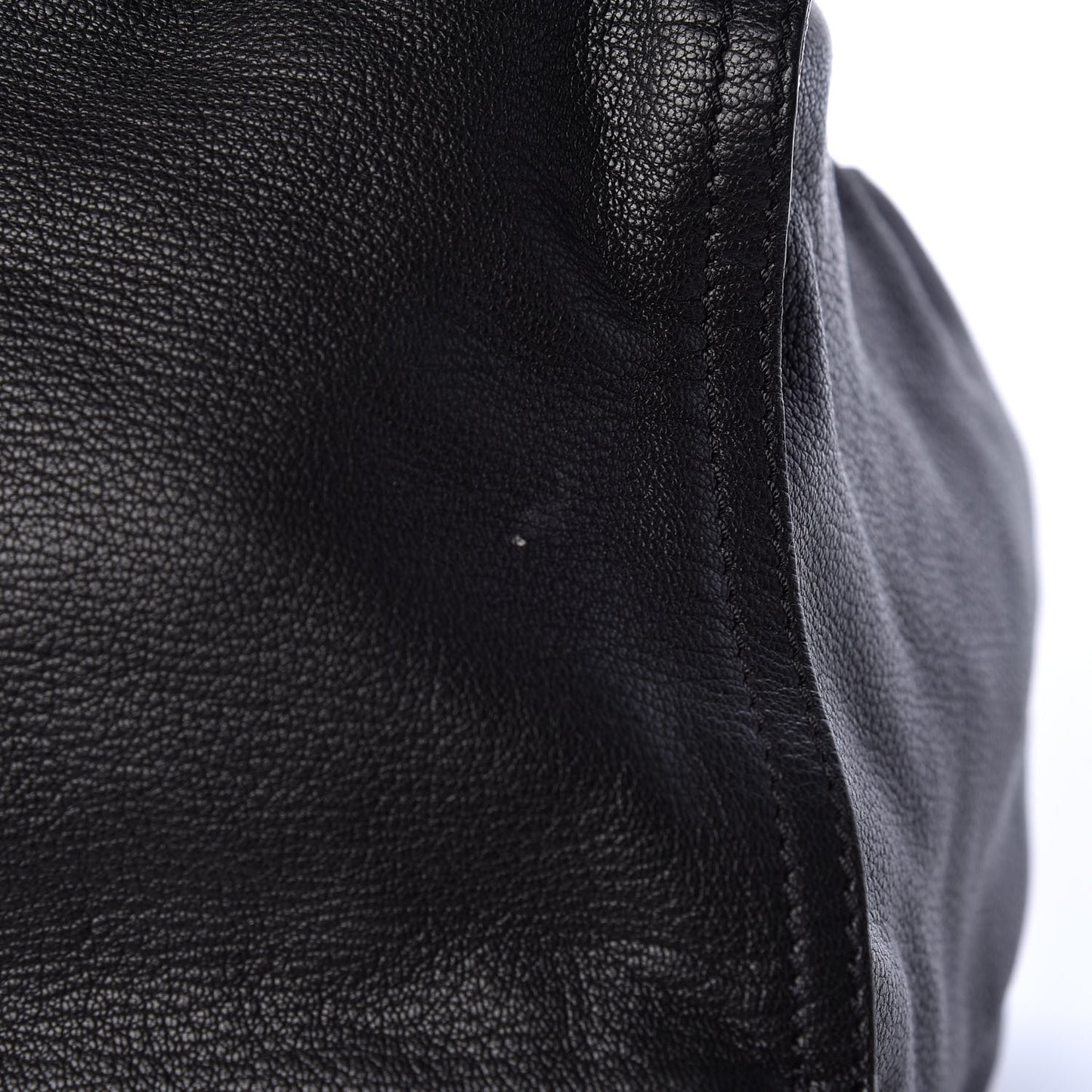 Sugar Goatskin Large Pandora Black