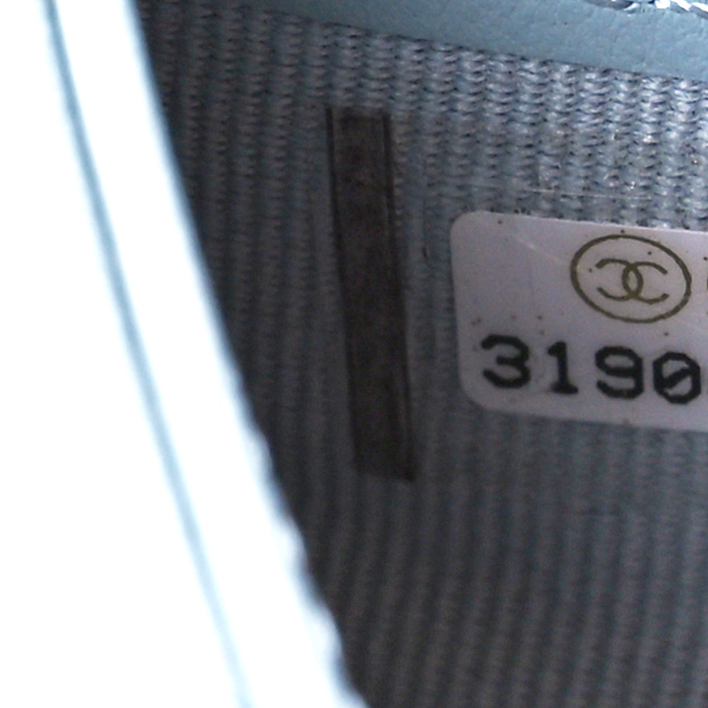 Lambskin Quilted Chanel 19 Flap Wallet Light Blue