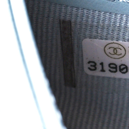 Chanel Lambskin Quilted Chanel 19 Flap Wallet Light Blue 8 of 12