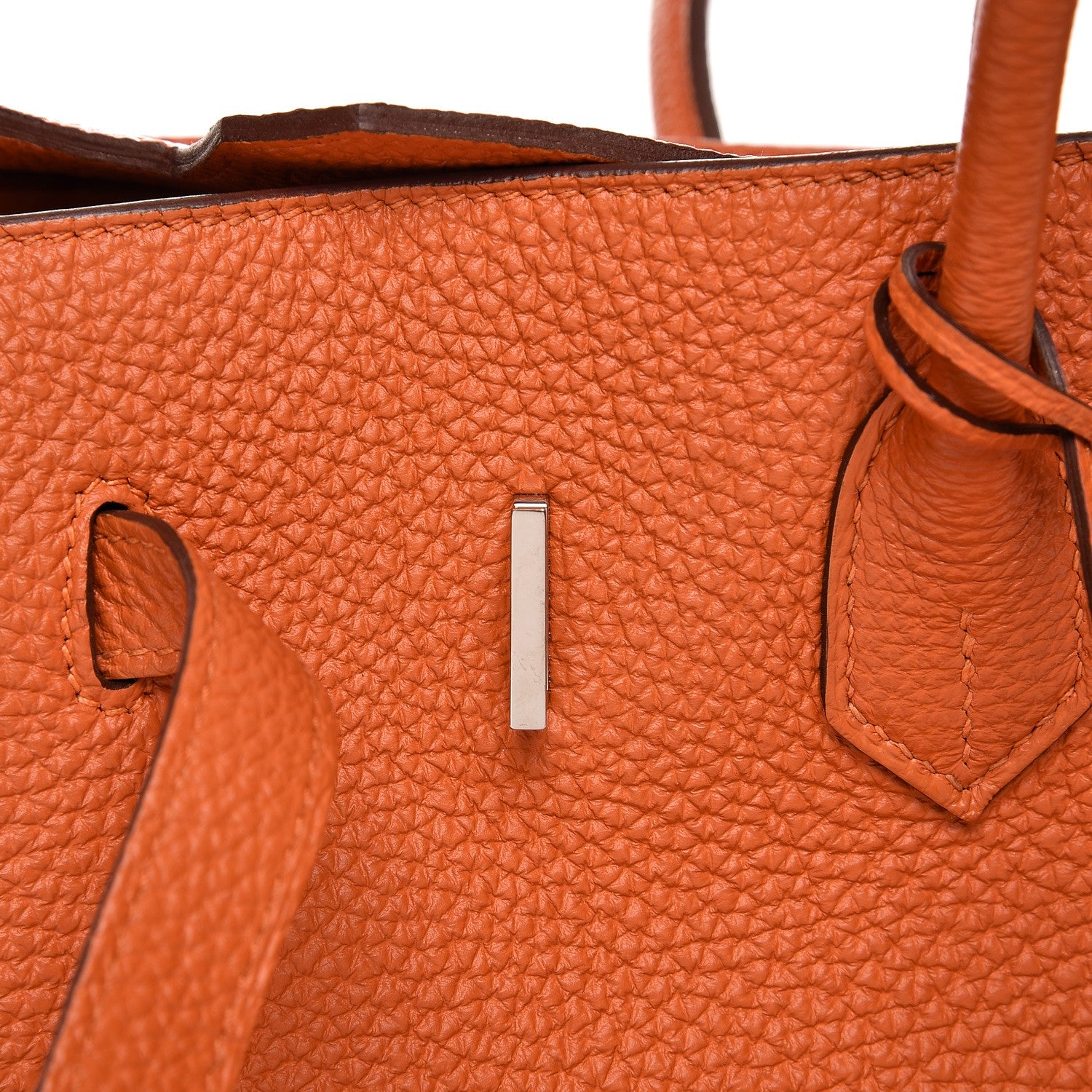 Hermes Togo Birkin 35 Orange 15 of 33