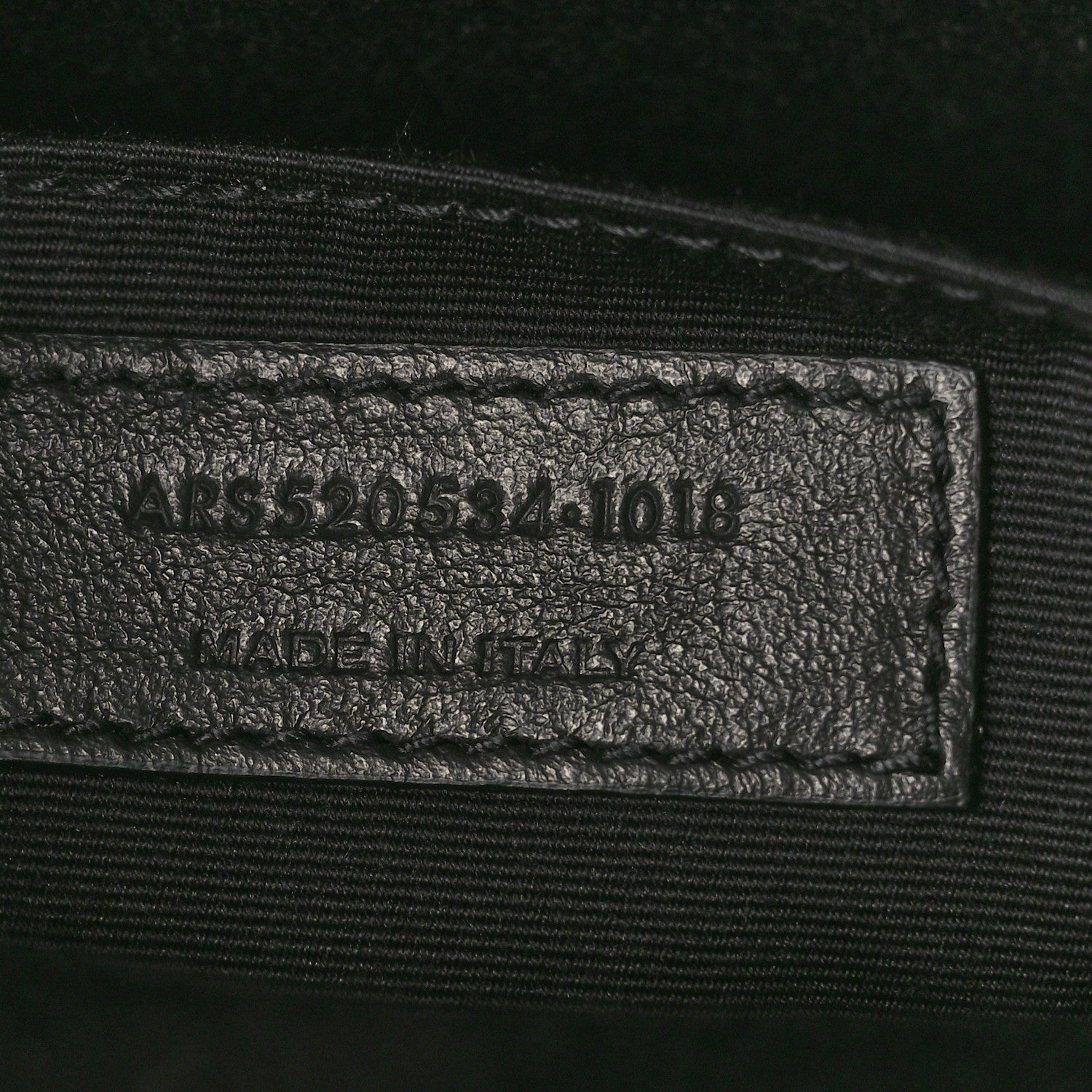 Saint Laurent Calfskin Matelasse Monogram Monochrome Lou Camera Bag Black 6 of 9